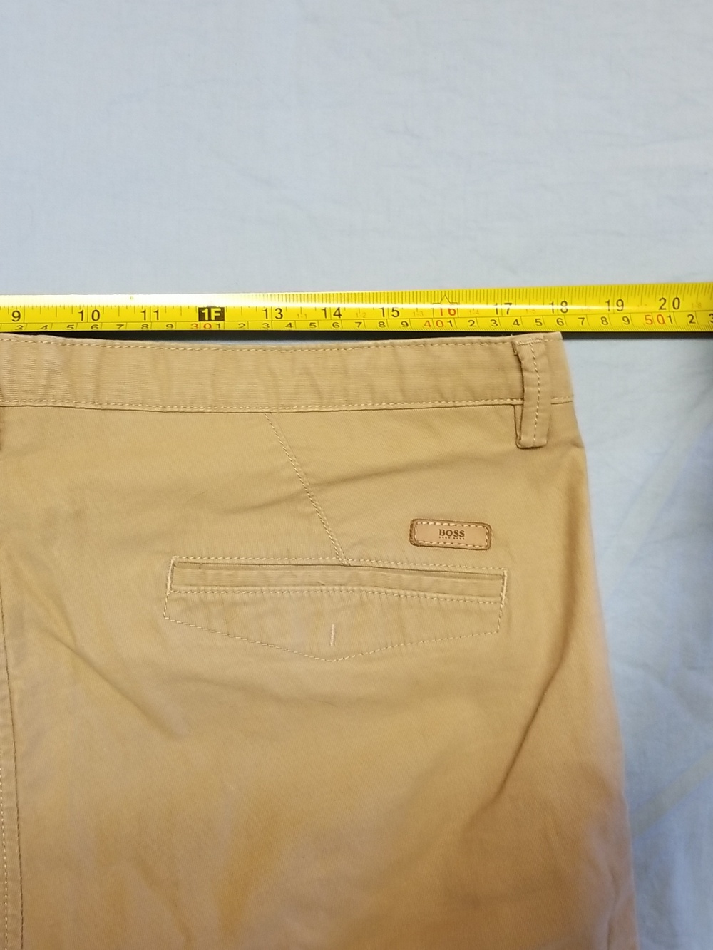 Hugo Boss Tan Straight Leg Chino Casual Dress Pants - Picture 11 of 14